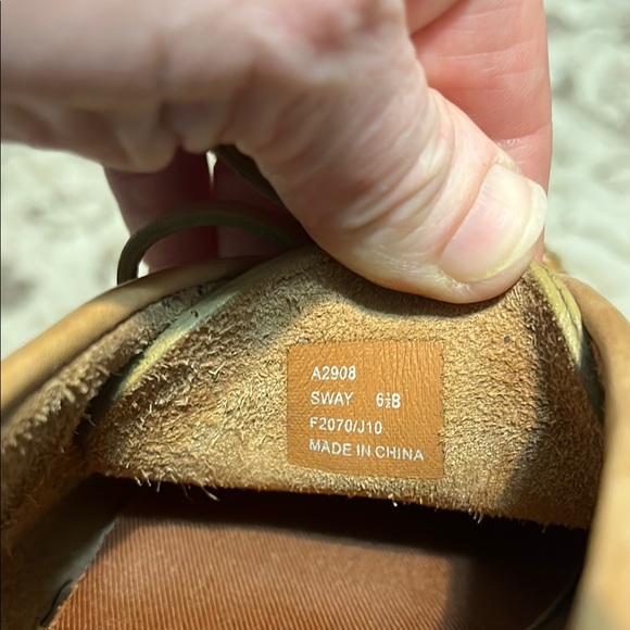 Coach Tan Leather Moccasins - Picture 6 of 7
